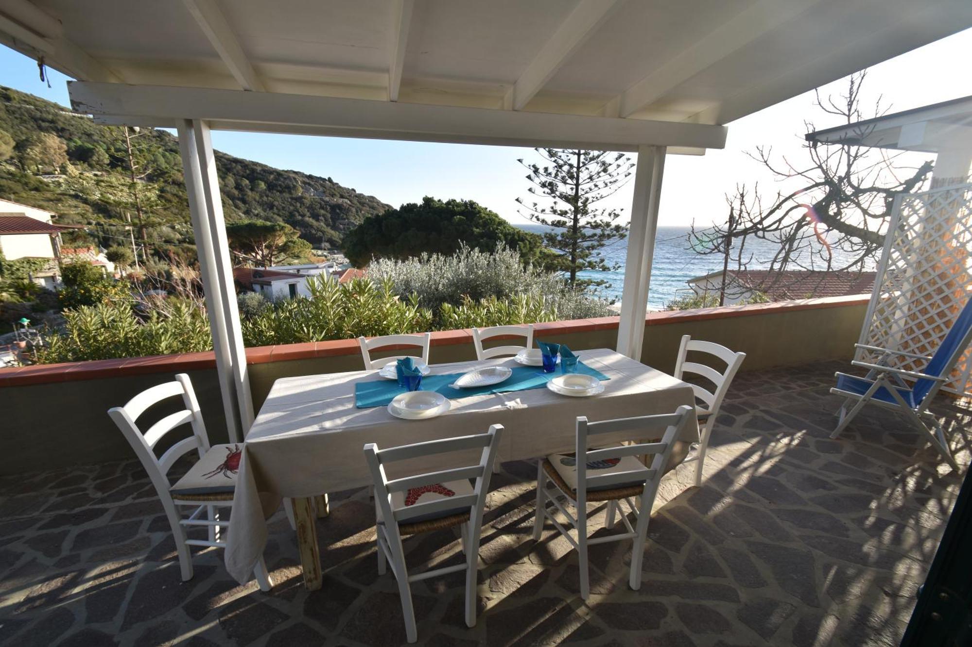 Appartamenti Cavoli - Vista Mare Con Terrazze, Clima E Posti Auto Spiaggia di Cavoli Dış mekan fotoğraf